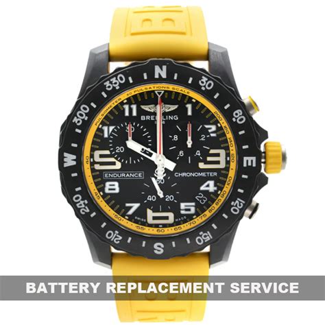 breitling watch battery replacement cost.